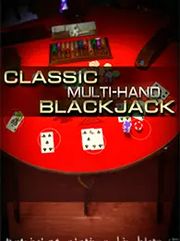Classic Multi-Hand Blackjack (Red)