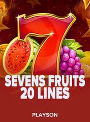 Sevens & Fruits: 20 lines